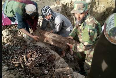 یک انبار سلاح در ناحیه ششم شهر کابل کشف شد