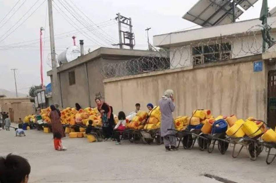 نگرانی صلیب سرخ از دشوار شدن دسترسی مردم افغانستان به آب آشامیدنی