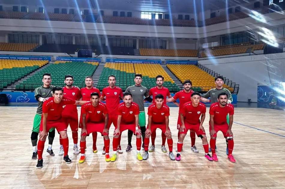 تساوی تیم ملی فوتسال افغانستان در بازی دوستانه مقابل مالیزیا