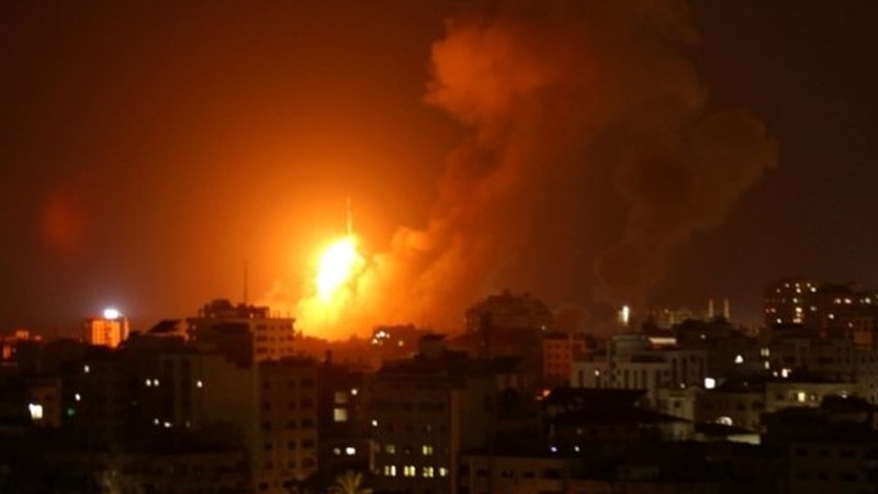 ششمین روز متوالی حملات رژیم صهیونیستی به نوار غزه