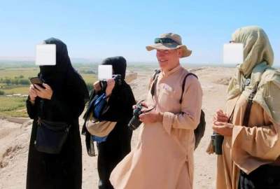 Foreign Tourists Visited Historical Monuments In Helmand