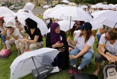 Israeli, Palestinian women hold joint rally for peace
