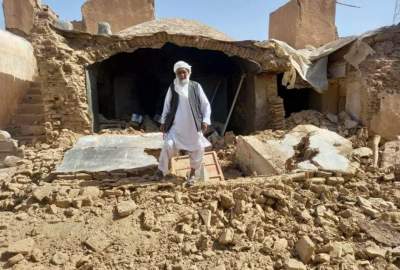 تصاویری از خسارات زلزله در هرات  