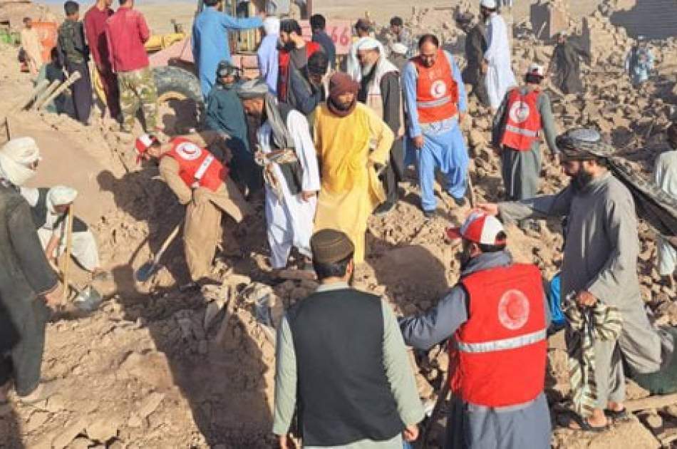 شمار جان باخته‌گان زمین‌لرزه‌های هرات به 500  نفر رسید