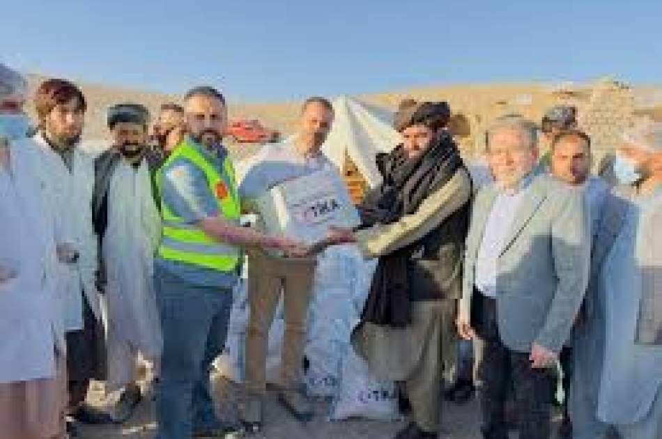 Turkey Visit and Aid quake-hit people in Herat