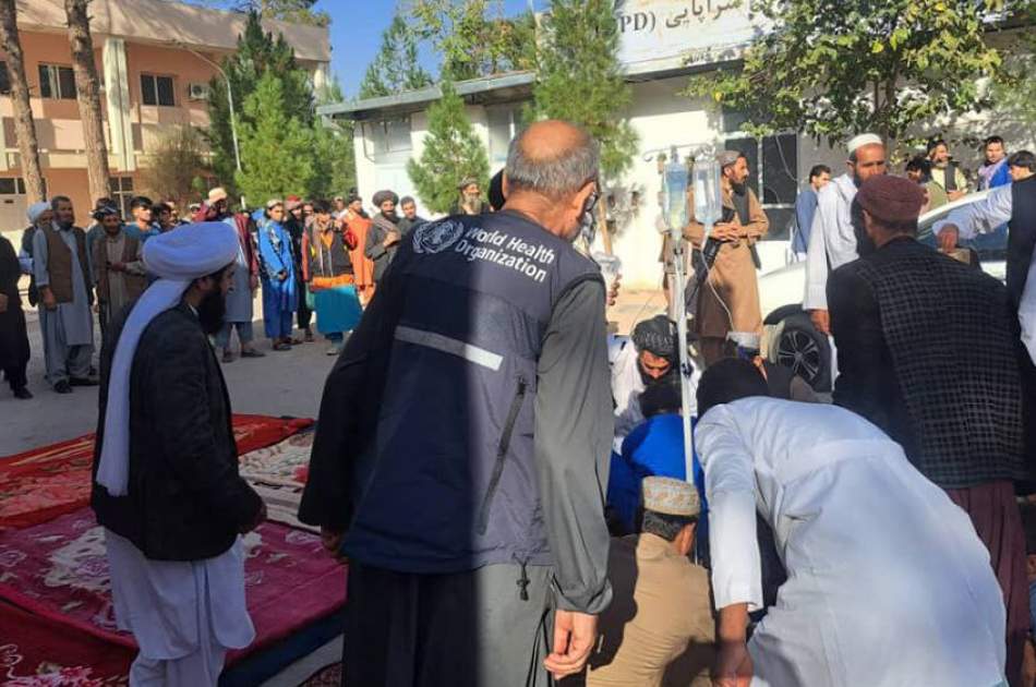 سازمان جهانی صحت: اکثر قربانیان زمین‌لرزه در هرات را زنان و کودکان تشکیل می‌دهد