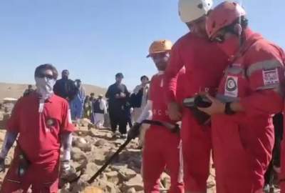 ویدئو/ روایت همدلی و برادری؛ پایان عملیات جستجو در 4 روستای زلزله زده هرات با حضور امدادگران ایرانی  