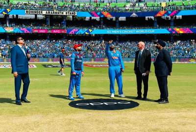 Afghanistan wins the toss and bats first against India
