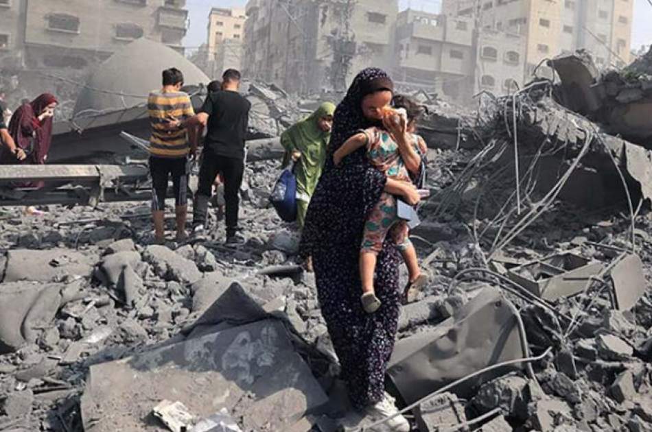 شهادت 51 فلسطینی تنها در یک ساعت در نتیجه حملات وحشیانه ارتش رژیم صهیونیستی به نوار غزه