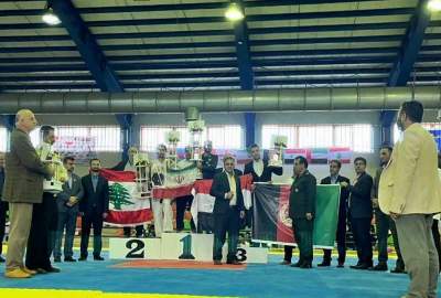 کسب مقام سوم مسابقات بین‌المللی کاراته گیلان ایران توسط تیم منتخب مهاجرین افغانستان