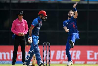 England wins toss, and opts to bowl against Afghanistan in world cup match