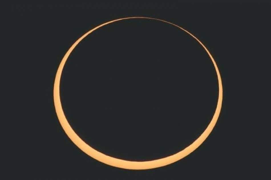 Skygazers watch ‘Ring of Fire’ eclipse over Western Hemisphere