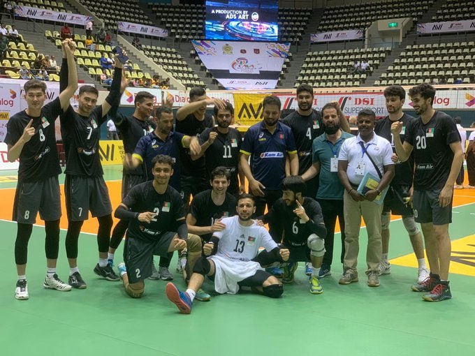 تیم ملی والیبال کشور در رقابت‌های قهرمانی مرکز آسیا، عربستان سعودی را شکست داد