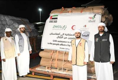 UAE Sends 53 Tons of Humanitarian aid to Victims of Herat