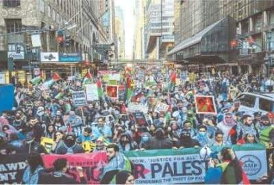 Rallying for Gaza puts US Muslims in a tough spot