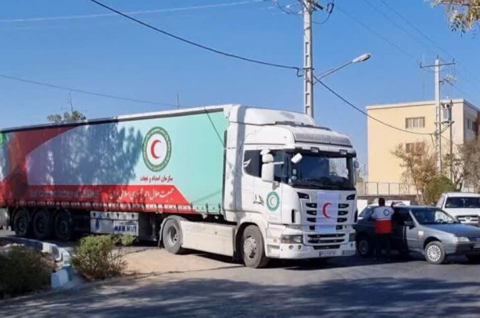 ارسال ۴۵۰ تن کمک‌های بشردوستانه از سوی ایران به زلزله‌زدگان هرات