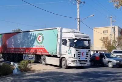 ارسال ۴۵۰ تن کمک‌های بشردوستانه از سوی ایران به زلزله‌زدگان هرات  