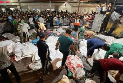 بمباران شفاخانه المعمدانی غزه مصداق بارز نسل‌کشی/ آمریکا مسئول این جنایت است