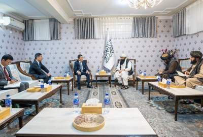 Sirajuddin Haqqani meet Japan’s new ambassadors