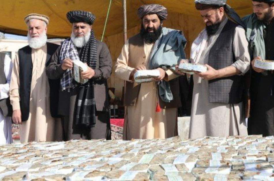 بیش از ۱۸۰ میلیون افغانی بانکنوت‌های مندرس حریق شد