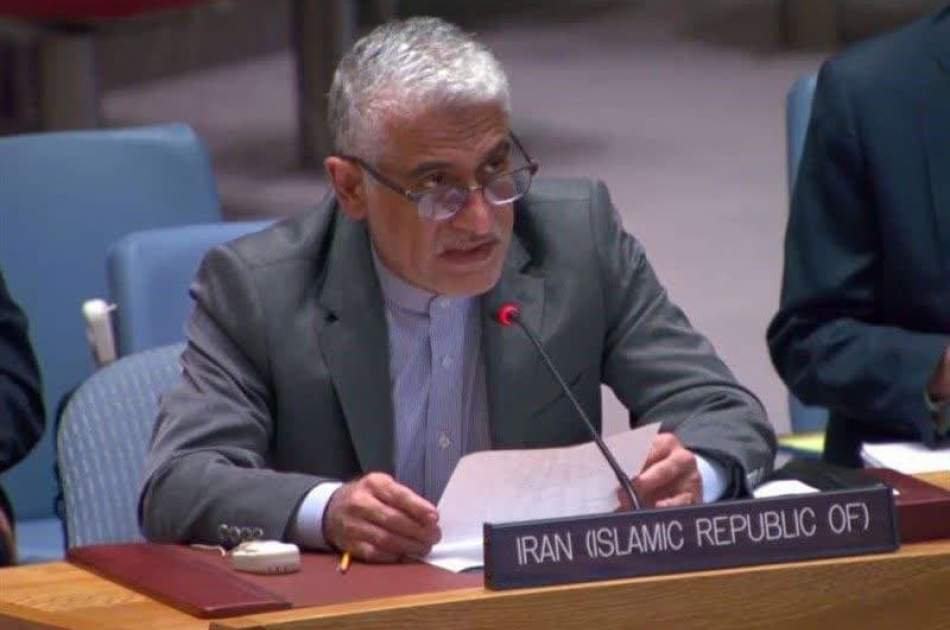 Israel Emboldened by UNSC’s Inaction: Iran UN Envoy