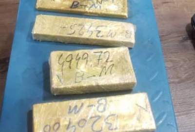 جلوگیری از قاچاق ۱۴ کیلو گرام طلا در بندر حیرتان