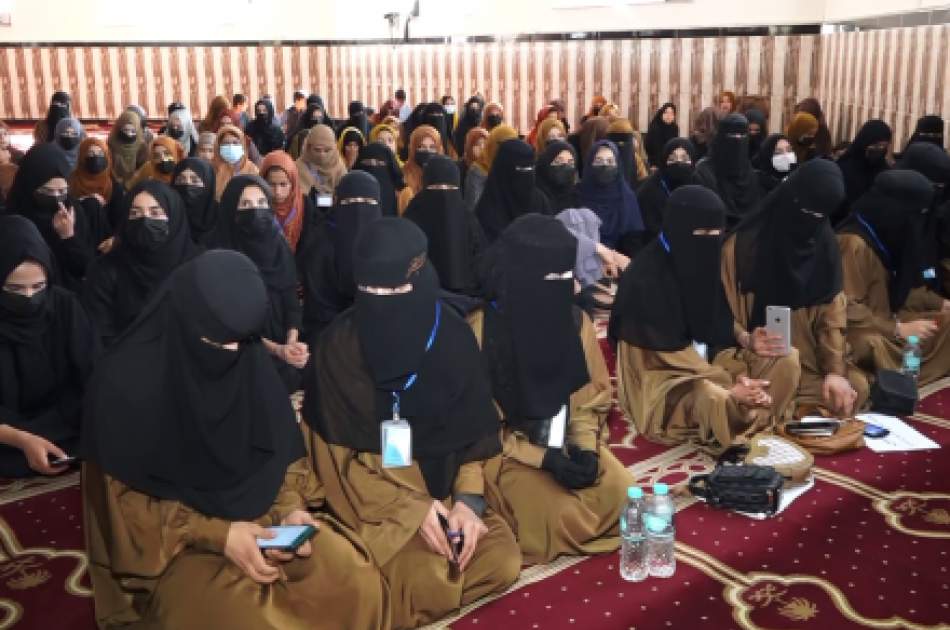 Afghan Women Hold Gathering in Support of Palestinians in Kabul