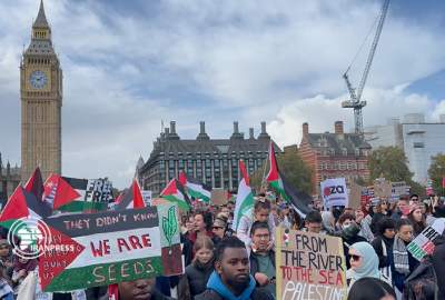 تظاهرات گسترده حامیان فلسطین در کشورهای مختلف جهان