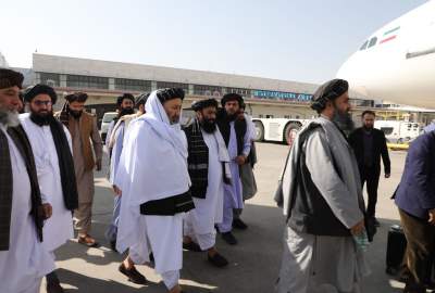 سفر هیئت عالی رتبه افغانستان به سرپرستی ملا عبدالغنی برادر به تهران
