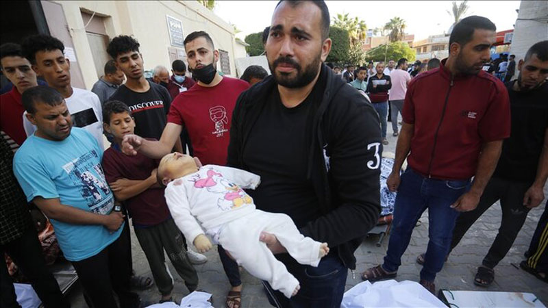 تداوم جنایات رژیم اشغالگر؛ آمار شهدای غزه به ۹۴۸۸ نفر رسید