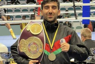 The Afghan athlete became the champion of the‌ boxing competition