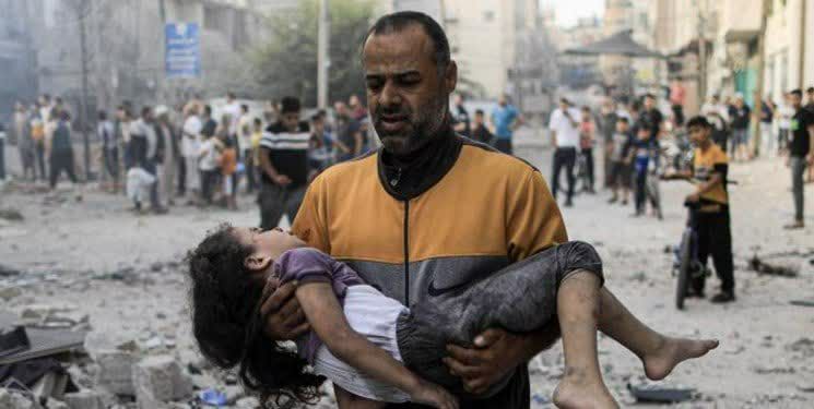 تداوم بمباران وحشیانه رژیم صهیونیستی؛ هر ۱۰ دقیقه یک کودک در غزه شهید می‌شود