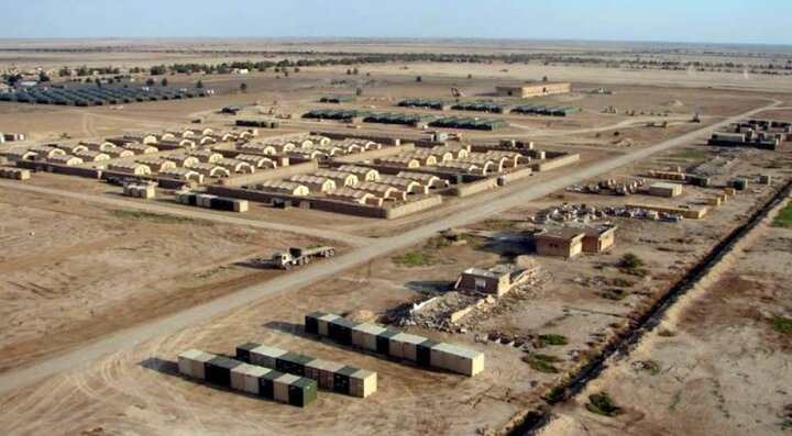 حمله پهپادی به پایگاه  امریکایی «حریر» در اربیل عراق