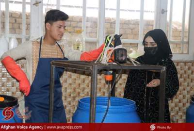 گزارش تصویری/ گوشه از فعالیت زنان تجارت پیشه و شاغل در ولایت بلخ  
