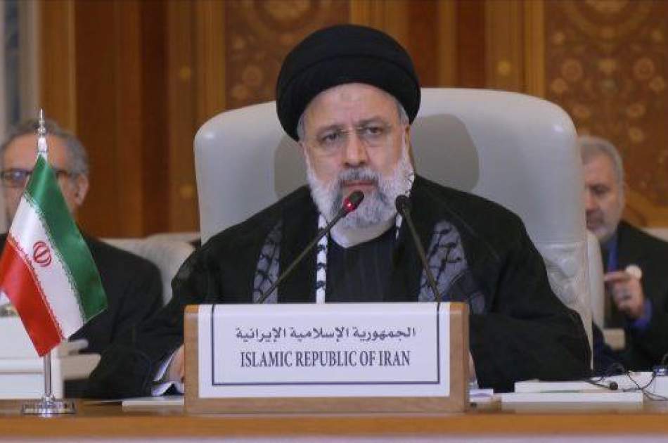 رئیس جمهور ایران در نشست سران کشورهای اسلامی: راه حل نهایی، تشکیل دولت فلسطینی از بحر تا نهر است