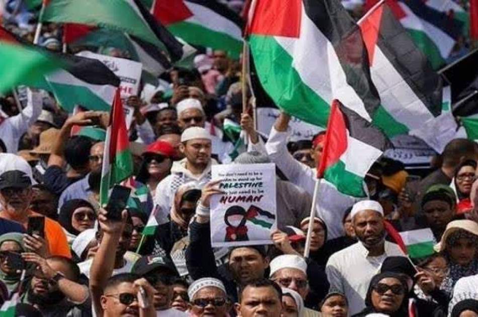 Thousands march in pro-Palestinian demonstration in South Africa