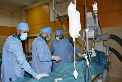 For the first time, angiography and angioplasty operations were successfully performed in a 400-bed hospital