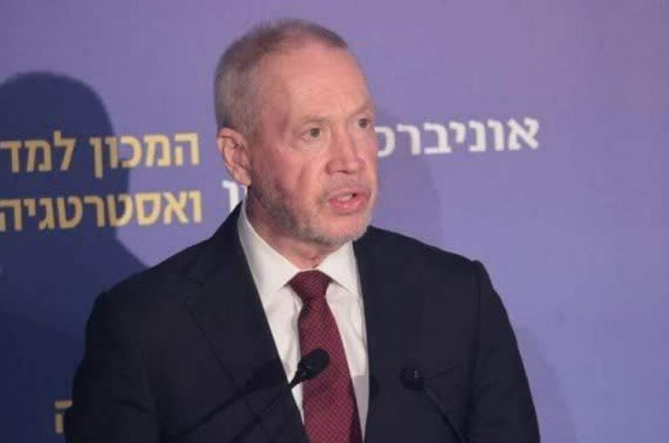 The Minister of War of the Zionist regime: the operation of the "Israeli" army will continue until the destruction of Hamas