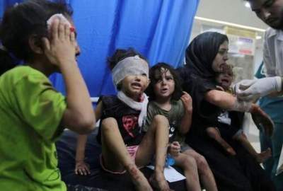 ۳۰۰ کودک فلسطینی در ۲۴ ساعت گذشته توسط صهیونیست‌ها در غزه به شهادت رسیدند