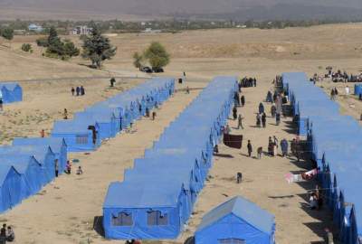 سازمان جهانی مهاجرت به صدها خانواده‌ برگشت کننده در ولایت قندوز کمک توزیع کرده است