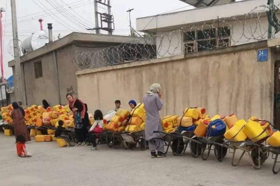 شکایت شهروندان غرب کابل از تداوم کمبود آب آشامیدنی؛ وزارت انرژی و آب: از تنگی سیدان آب غرب کابل تامین می‌شود
