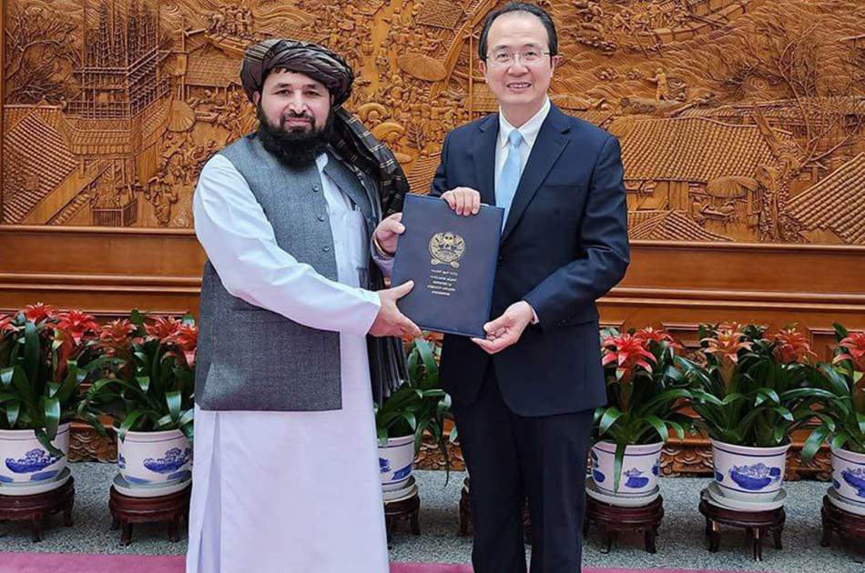 سفیر رسمی افغانستان در چین پذیرفته شد