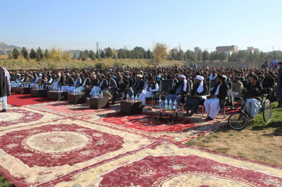 جشن فراغت بیش از ۷۵۰۰ دانشجوی دانشگاه هرات با حضور وزیر تحصیلات عالی برگزار شد