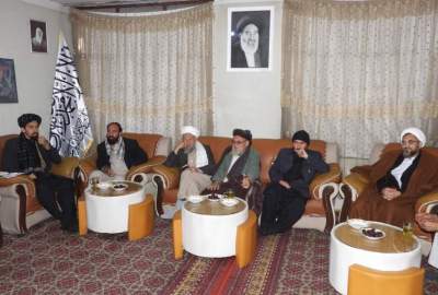 حضور مسئولان دفتر مرکزی مرکز فعالیت‌های فرهنگی اجتماعی تبیان در منزل حجت‌الاسلام والمسلمین مرحوم هادی در کابل