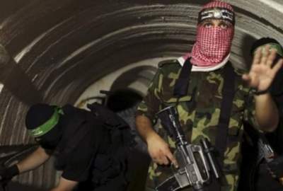 ویدیوی جدید از درگیری‌های شدید رزمندگان فلسطینی با نظامیان صهیونیستی در غزه  