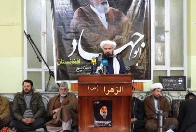 گزارش تصویری/مراسم ترحیم مرحوم حجت‌الاسلام والمسلمین سید محمد هادی هادی در کابل  