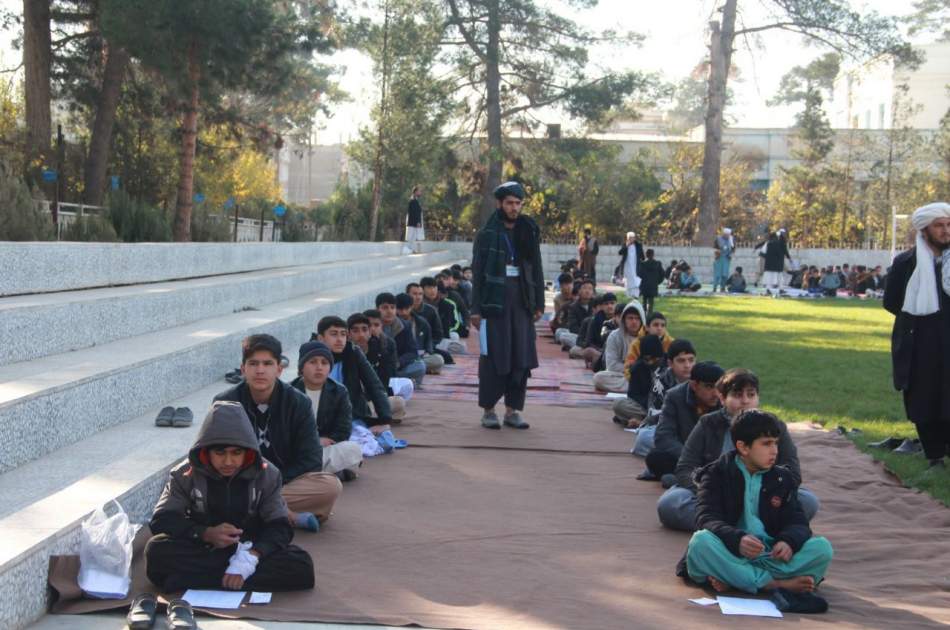 اشتراک دو هزار دانش آموز در مسابقه بزرگ کتابخوانی سیرت النبی (ص) در ولایت هرات