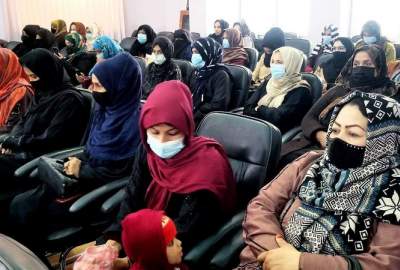 برگزاری مراسم تجلیل از روز ملی «کارکنان صحی جامعه» در شهر مزارشریف