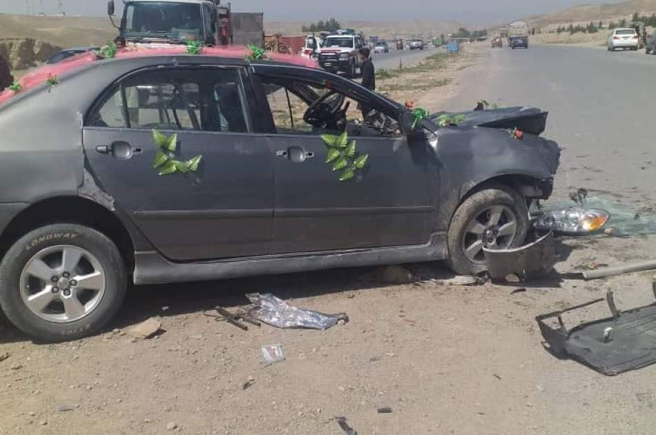 حادثه ترافیکی در بغلان 15 کشته و زخمی برجا گذاشت