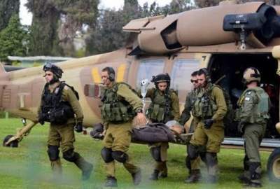 The number of ground casualties of Zionist soldiers reached 122 dead